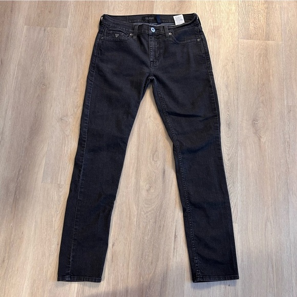 Guess low rise  black skinny jeans. 33x32 - Picture 1 of 10